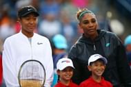 Naomi Osaka and Serena Williams at the 2019 Canadian Open.